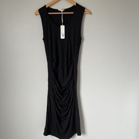 Ingrid & Isabel Maternity Dress Sleeveless Gray Black Lot of 2 Women's Large NWT - Picture 3 of 10